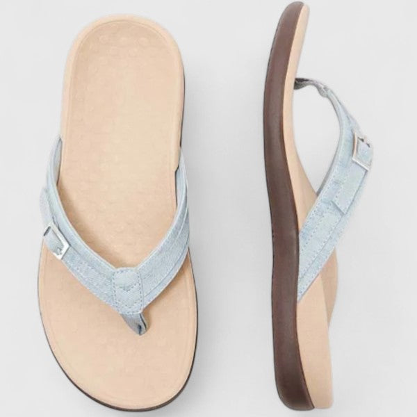 Elle | Flip-Flop Buckle Adjustable Sandals