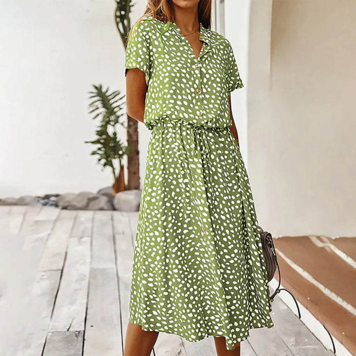 Sabrina | Graceful Floral Dress