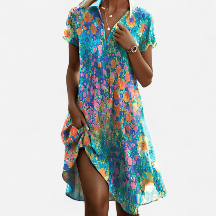 Alice | Casual Chic Quotidiano Midi Dress