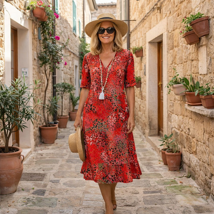 Floral Midi Dress