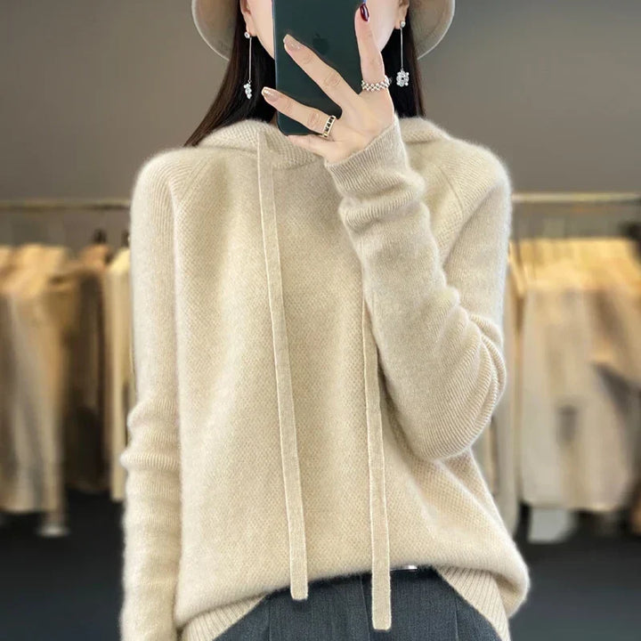 Camilla | Soft Fleece Hoodie - Beige
