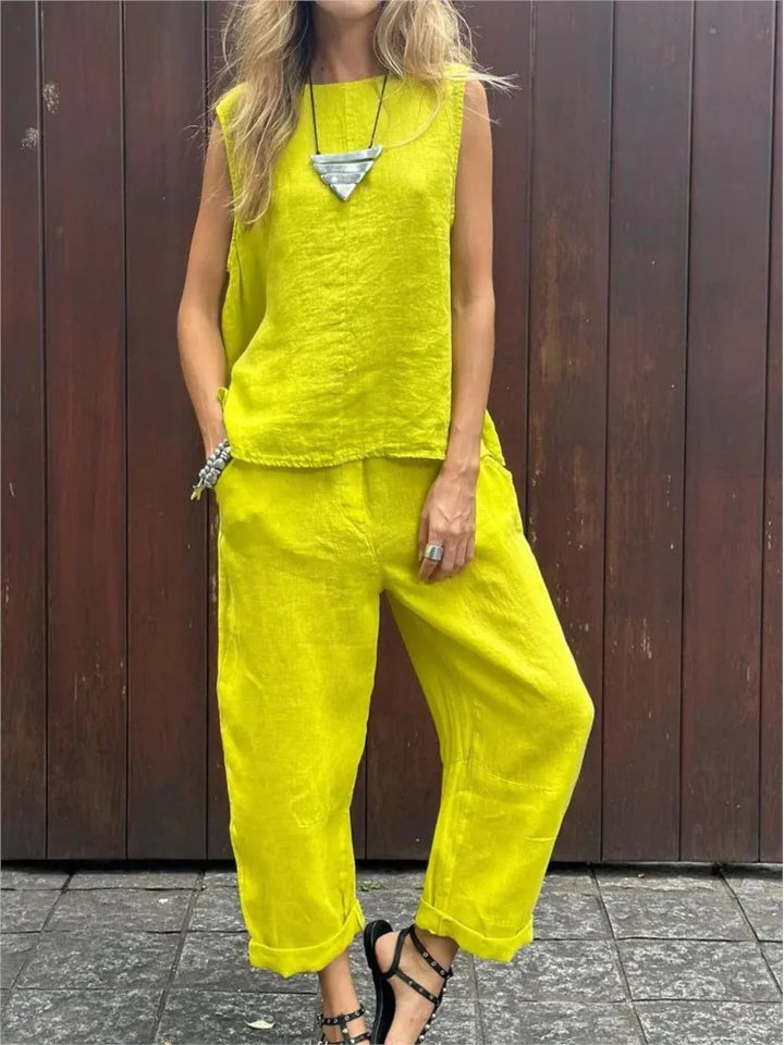 Freya | Due Pezzi Linen Completo