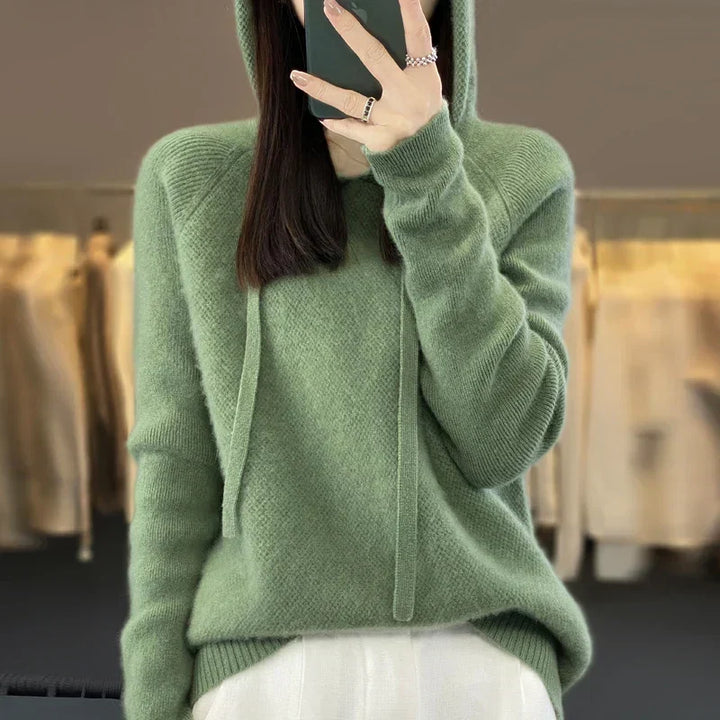 Camilla | Soft Fleece Hoodie - Green