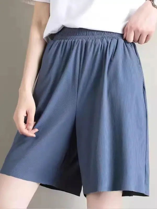Freya | Ice-Silk Gamba Larga Shorts