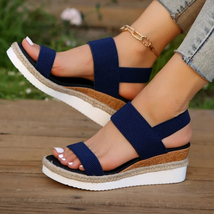 Nadia | Sandals Platform Punta Aperta