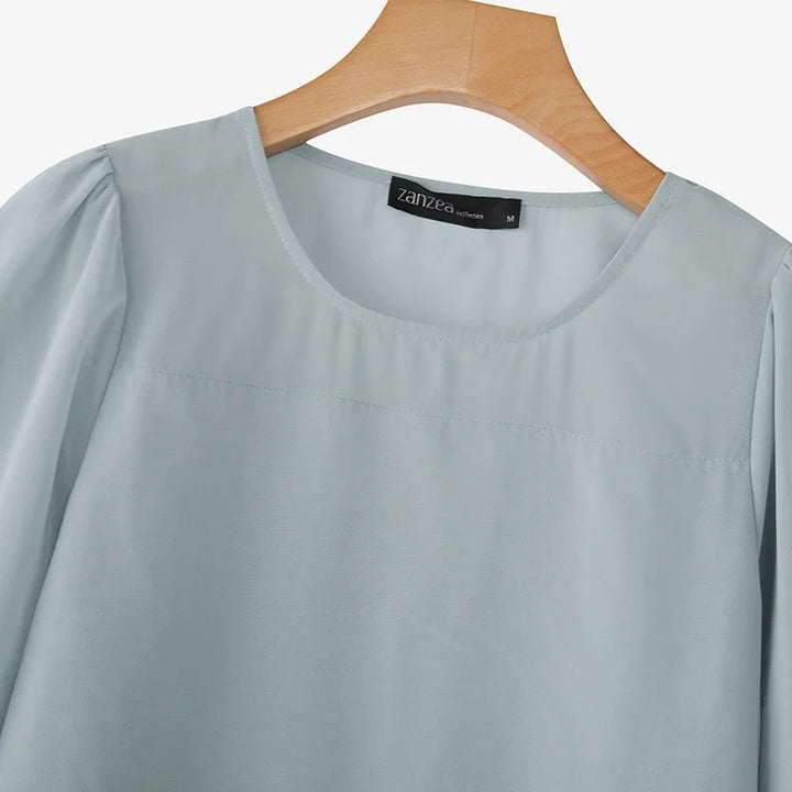 Elira | Ruffle Blouse - Helen & Olivia Manhattan