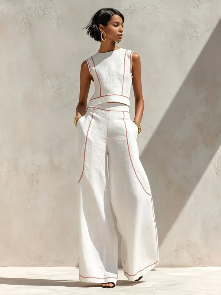 Ivorette | Completo Vest & Pants Striped