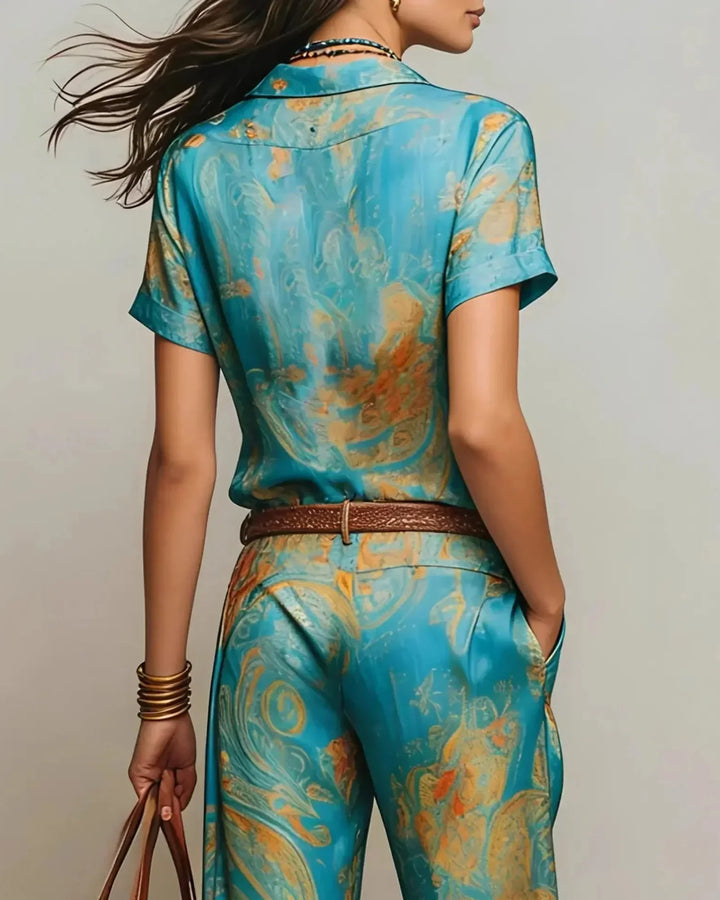 Talia | Bohemian Two-Piece Set - 