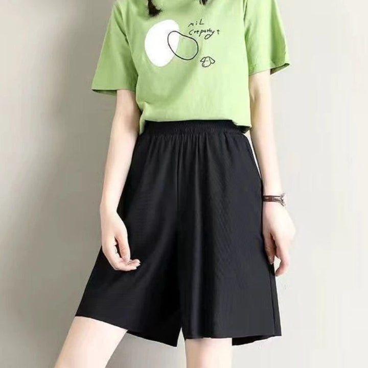 Freya | Ice-Silk Gamba Larga Shorts