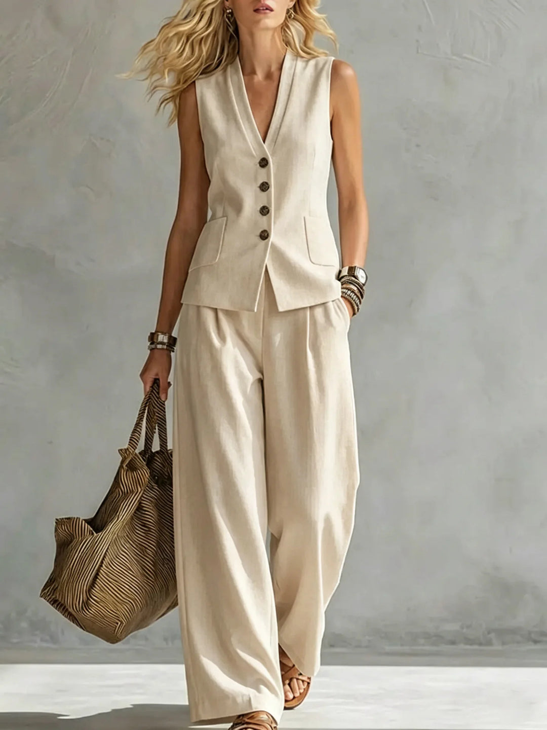 Grace | Due Pezzi Linen Completo