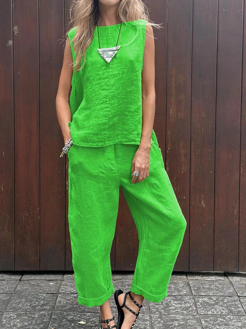 Freya | Due Pezzi Linen Completo