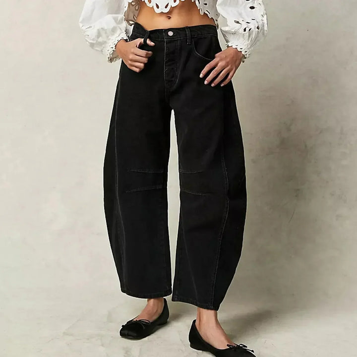 Calla | Moderno Gamba Larga Cropped Pants