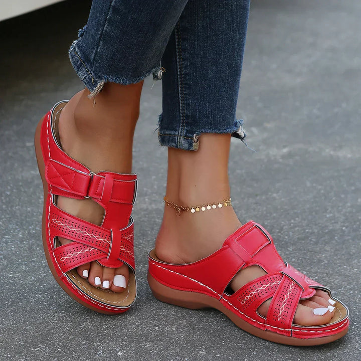Toby | Sandals Comfort Step - Brown