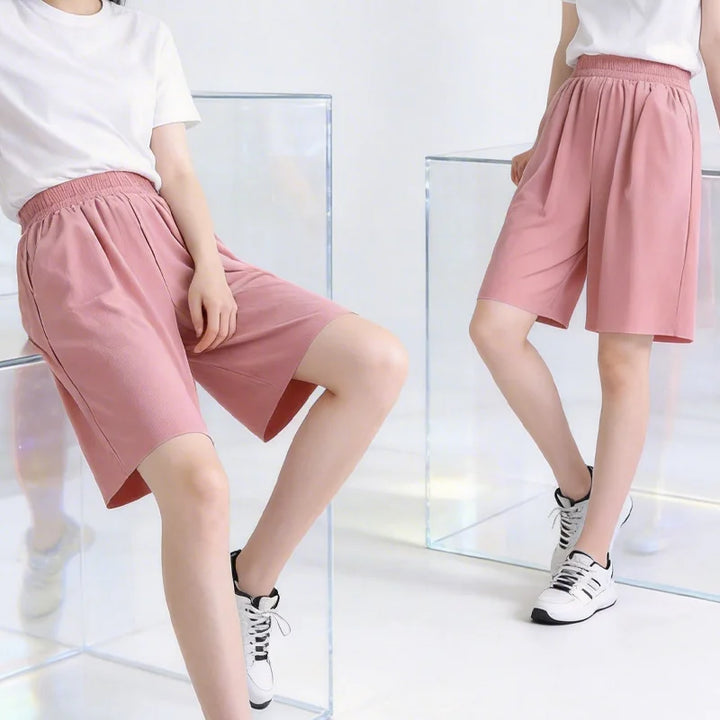 Freya | Ice-Silk Gamba Larga Shorts