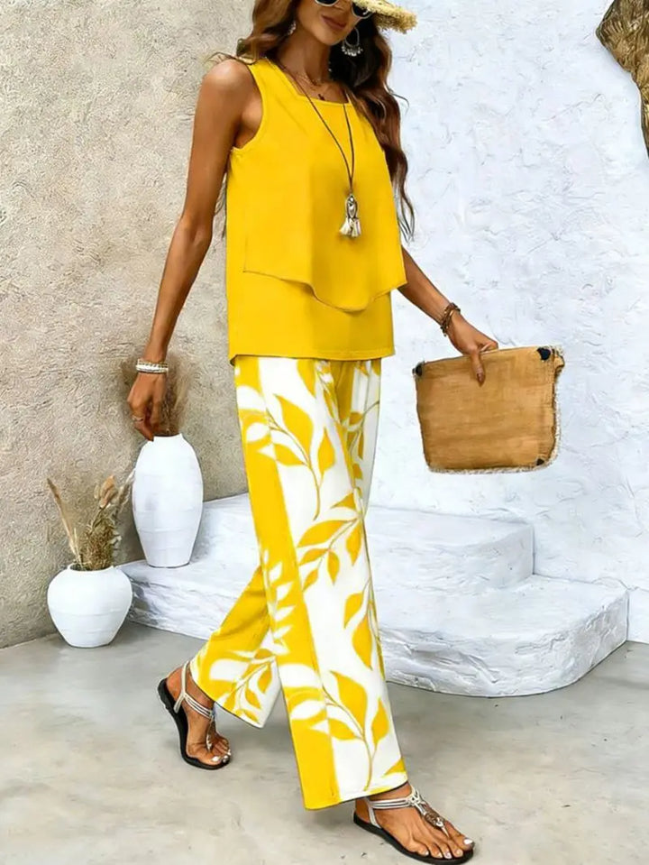 Amber | Due Pezzi Linen Completo