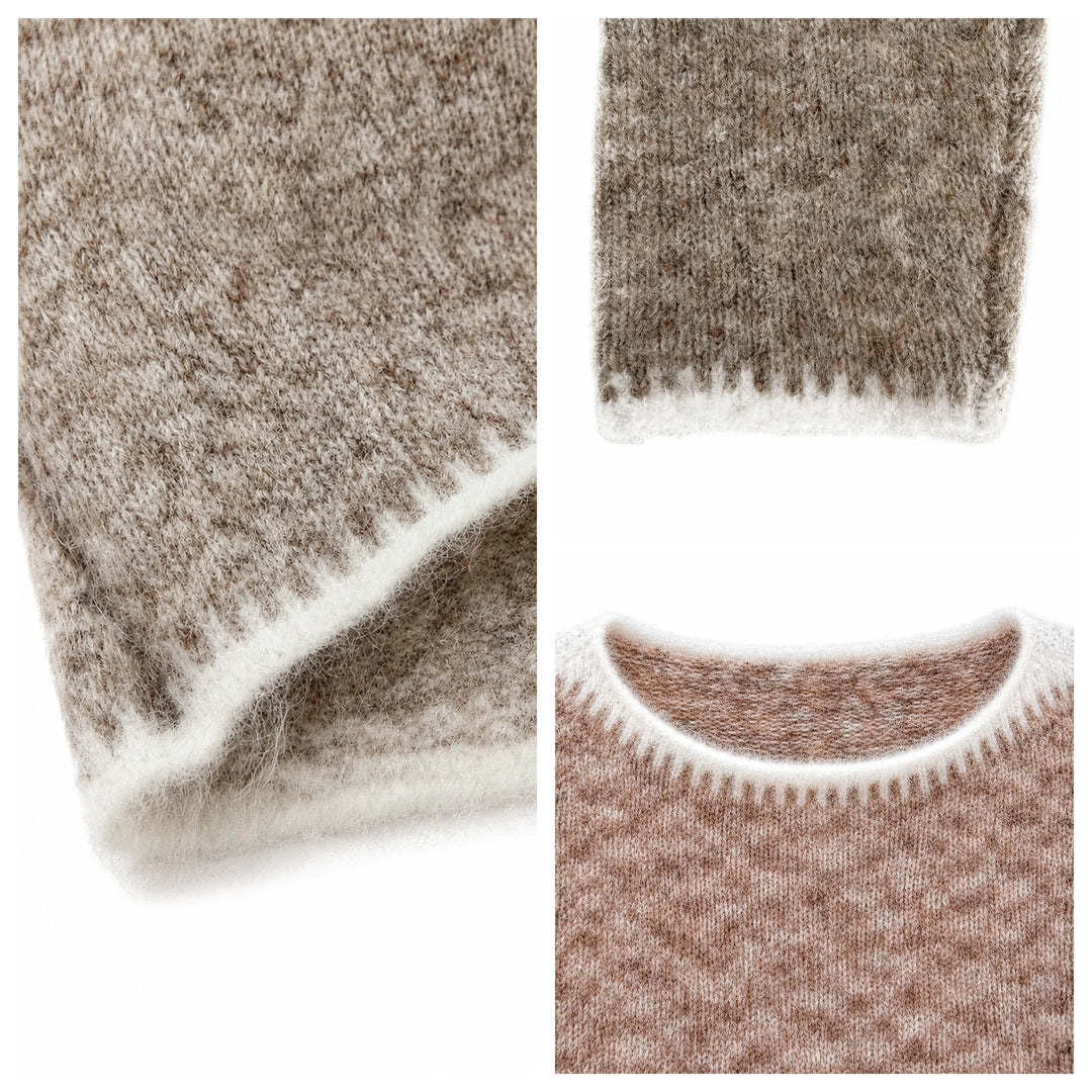 Astrid | Colour-Block Teardrop-a Spalla Jumper