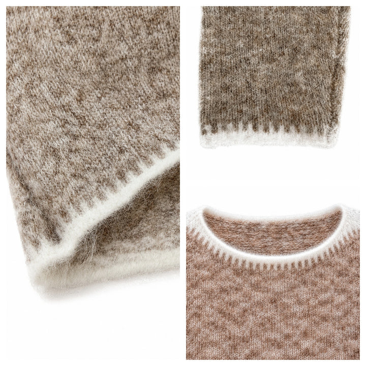 Astrid | Colour-Block Teardrop-a Spalla Jumper