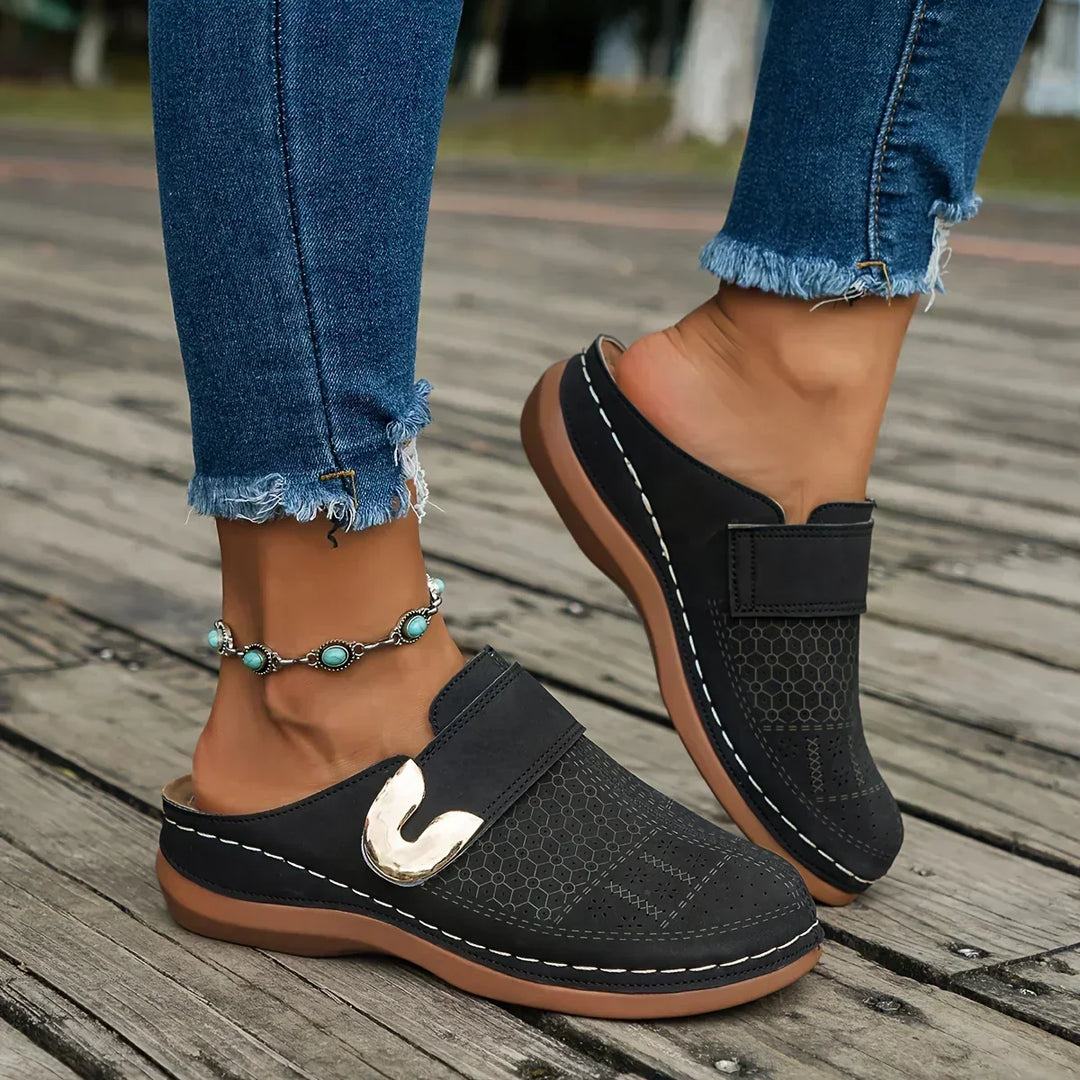 Caprielle | Sandals A Sole Wedge Chic - Grey