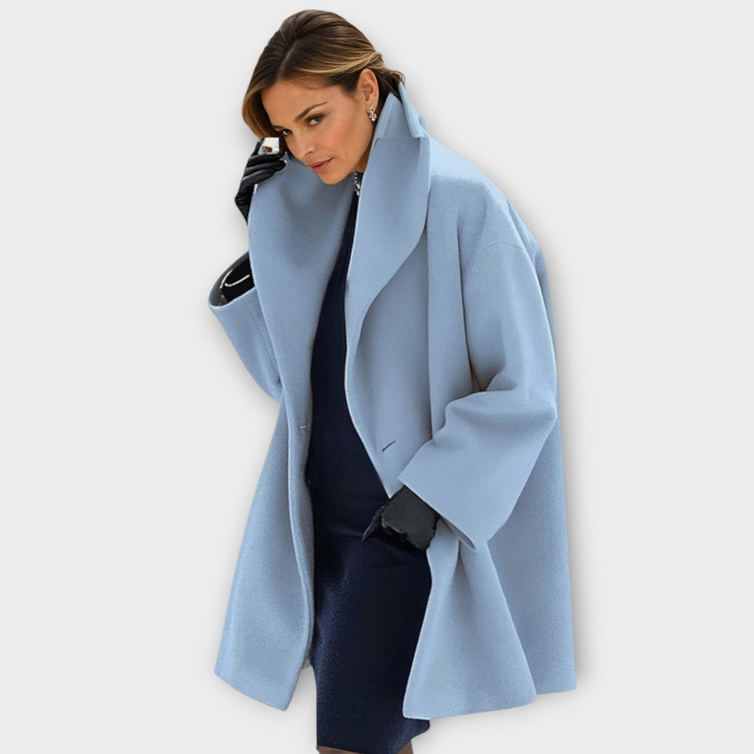 Valerie | Coat Long Détendue - Red