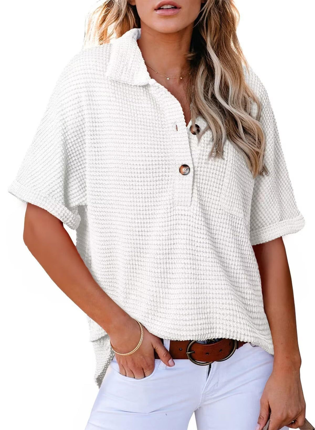 Solen | Waffle Knit Shirts