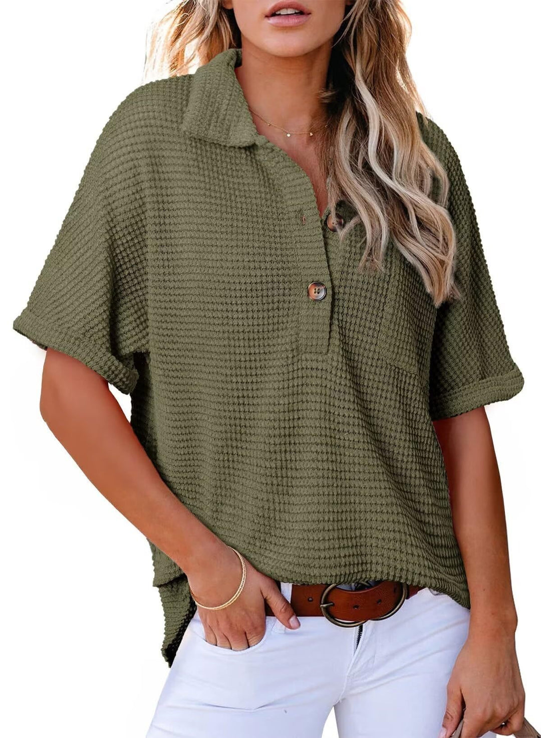 Solen | Waffle Knit Shirts