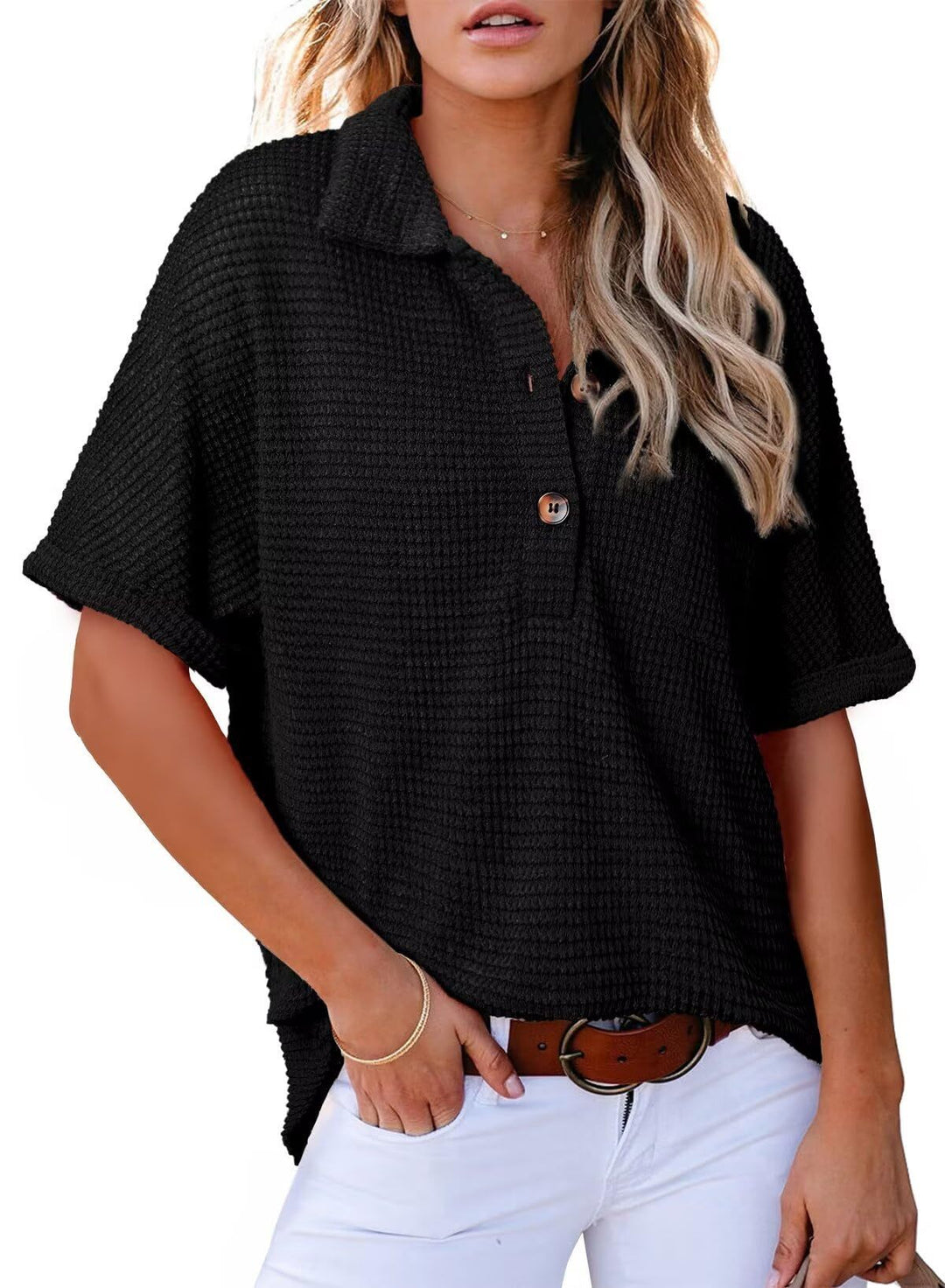 Solen | Waffle Knit Shirts