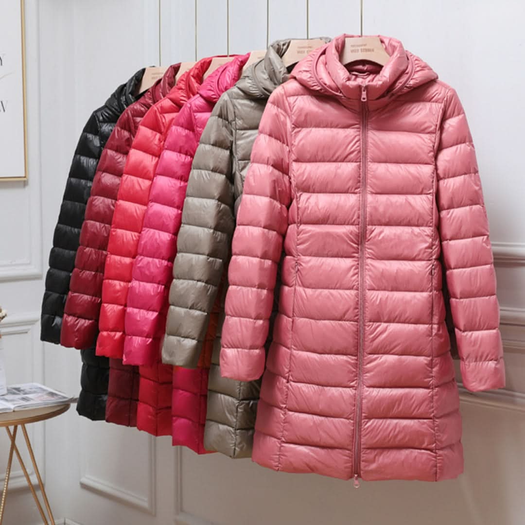 Clara | Ultralight Down Jacket - Pink