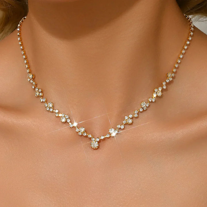 Necklace of Mariage Elegant with Diamants