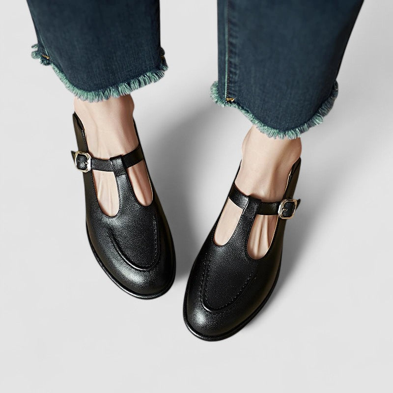 Ariyzzah | Shoes Ortopediche Mary Jane Heel Basso