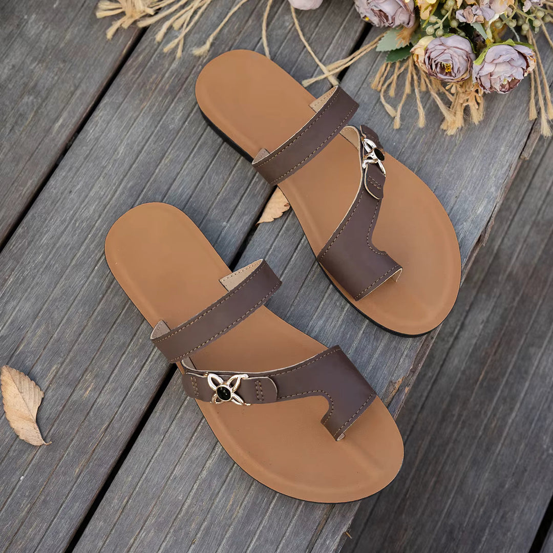 Elsa | Sandals Flat Comfort A Slip-On - 