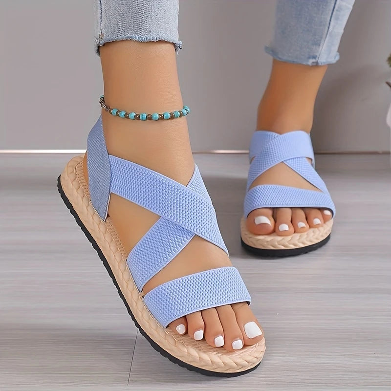 Giulia | Sandals Sportivi with Cinturino Elastico