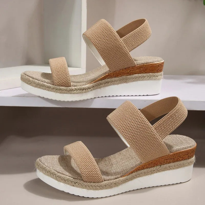 Nadia | Sandals Platform Punta Aperta