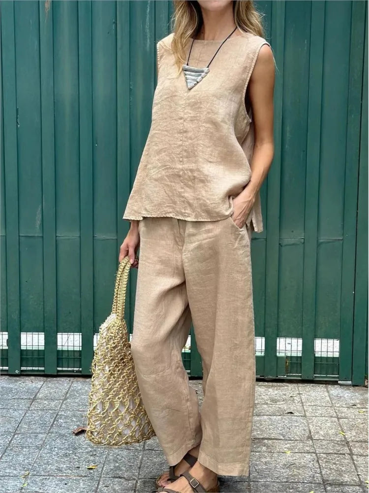 Freya | Due Pezzi Linen Completo