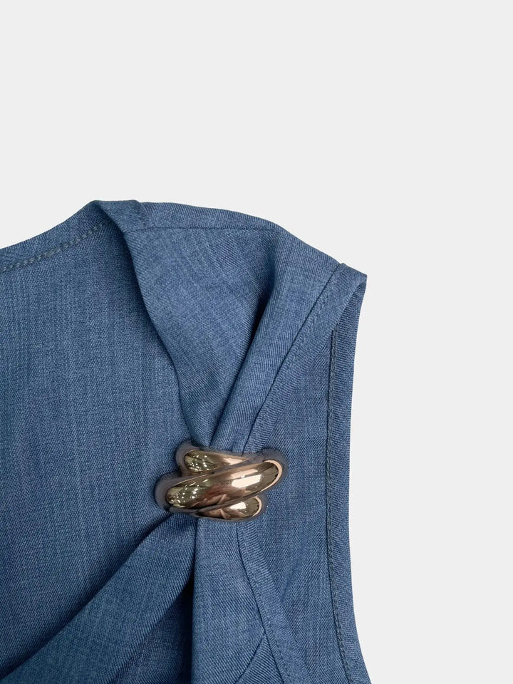 Rosalie | Peplum Blouse - Helen & Olivia Manhattan