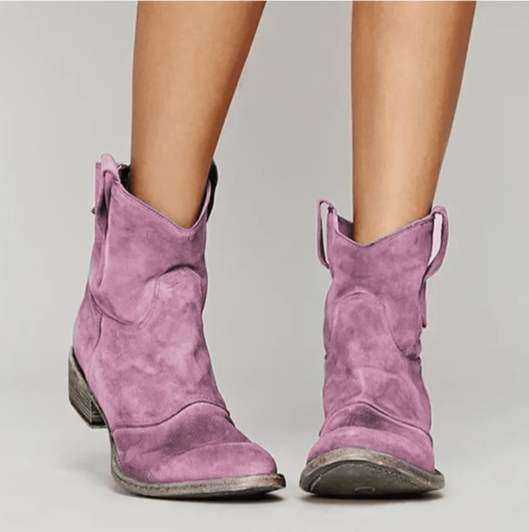 Rosalinda | Comfort Suede Boots - Helen & Olivia Manhattan