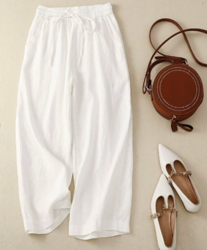 Gwyn | Fluid Relaxed Gamba Larga Pants
