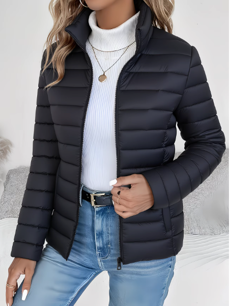 Solene | Jacket De Transition Printemps - Beige
