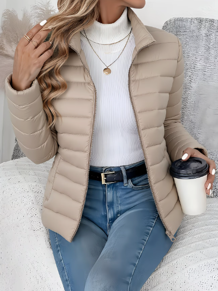 Solene | Jacket De Transition Printemps - Pink