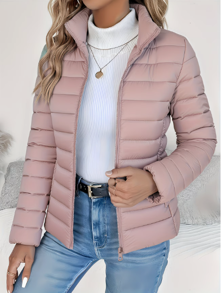 Solene | Jacket De Transition Printemps - White