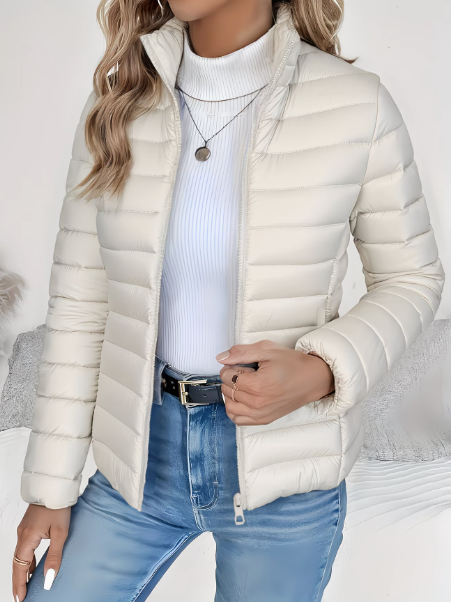 Solene | Jacket De Transition Printemps - Grey