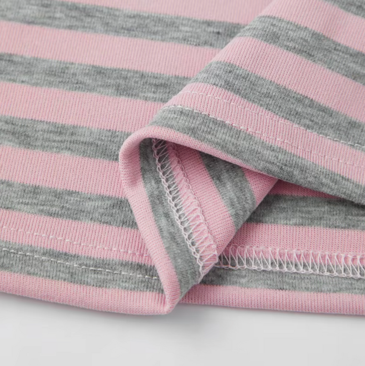 Nora | Striped Long Sleeve Shirt - Helen & Olivia Manhattan