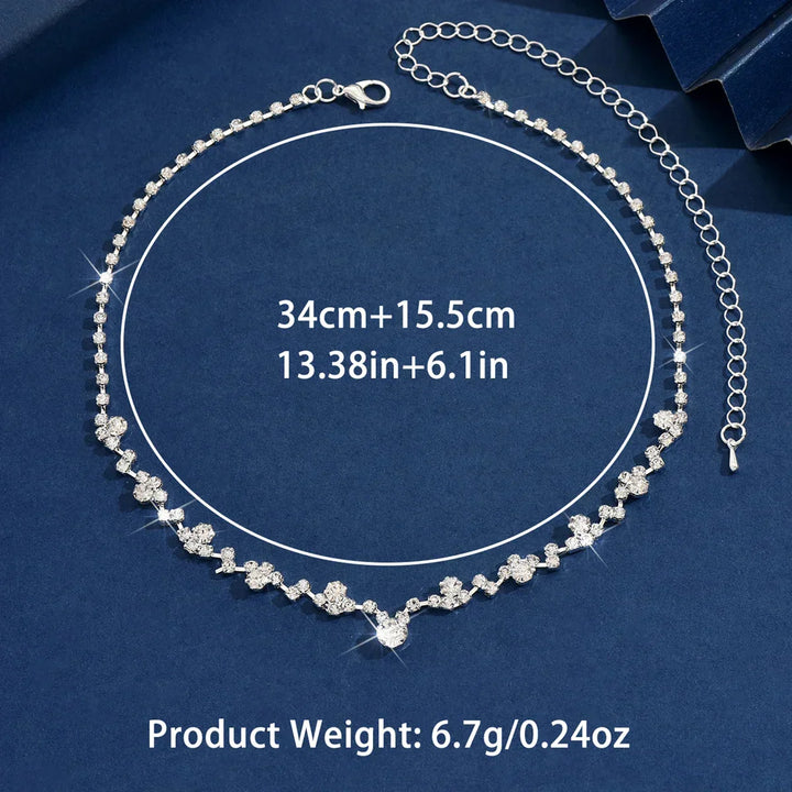 Necklace of Mariage Elegant with Diamants