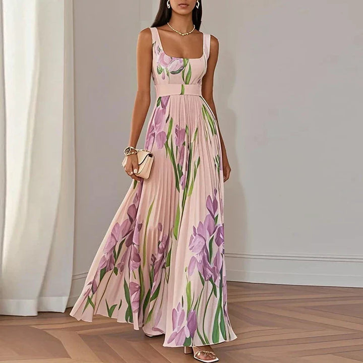 Willow | Maxi Dress Floral a Linea Un