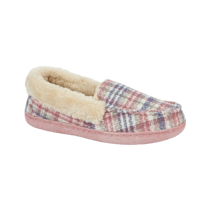 Sage | Slippers Loafer Tartan