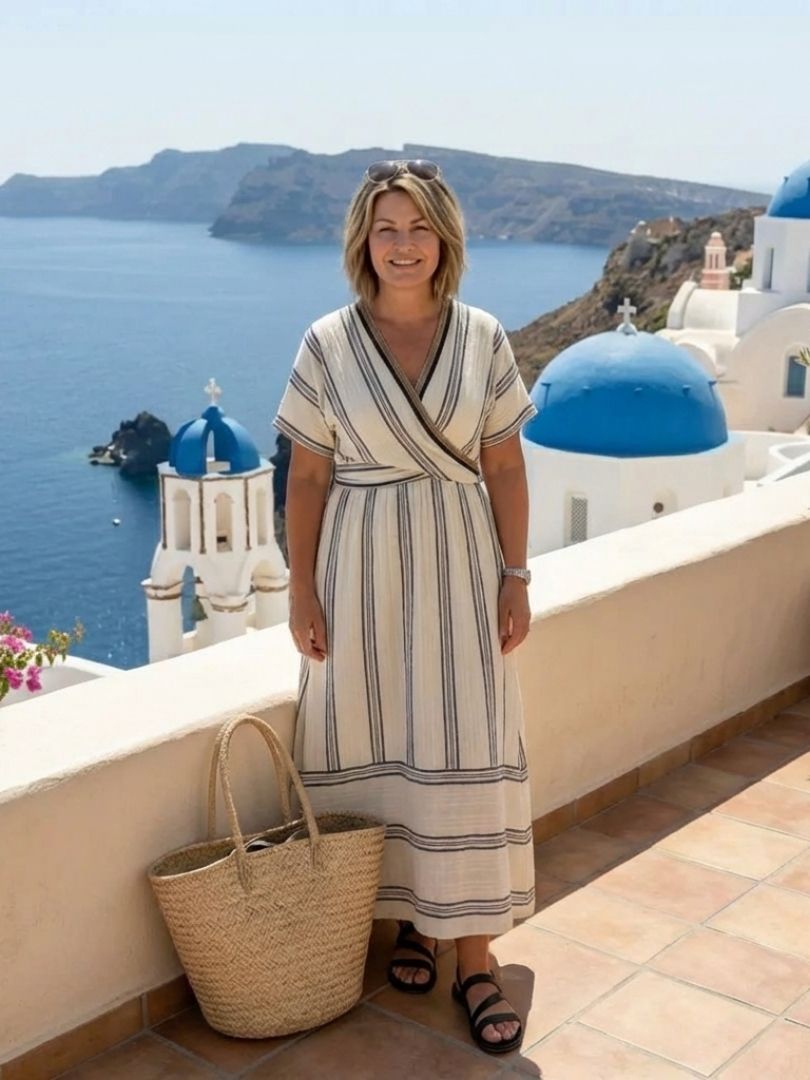 Esmeralda | Breezy Midi Dress