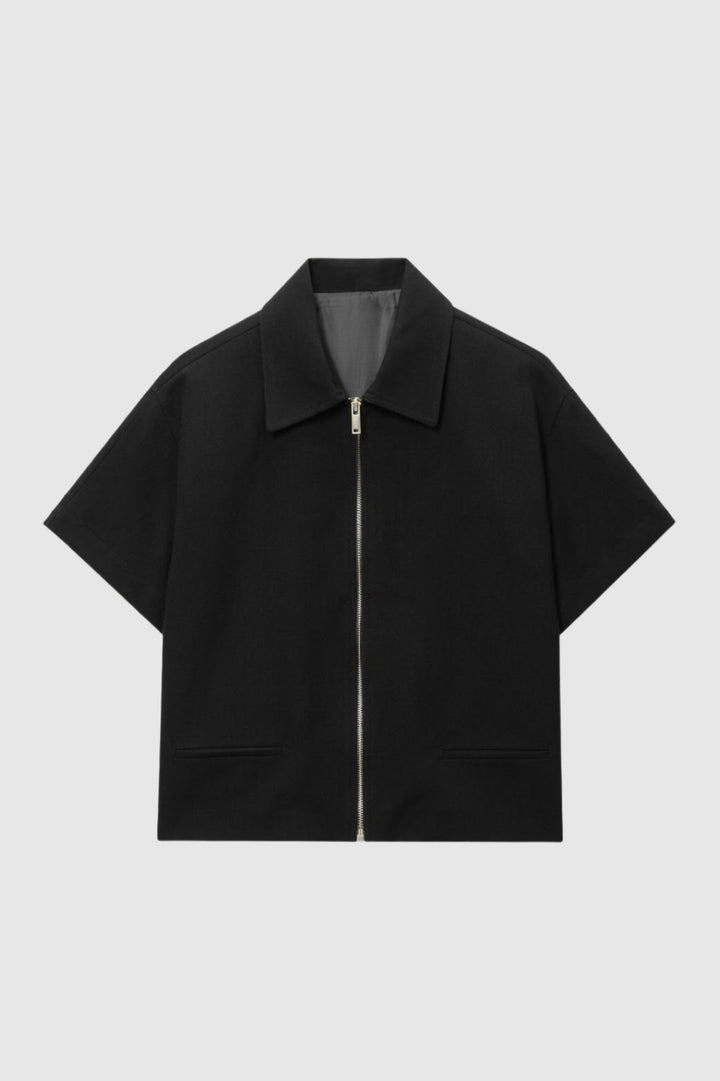 Gemma | Cropped Zip Jacket