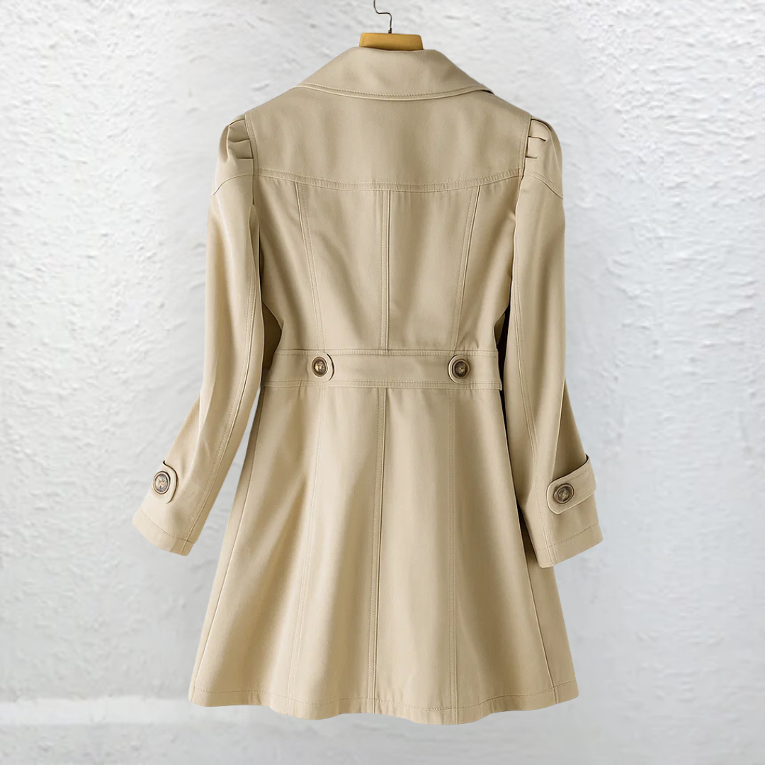 Yvette | Coat Long Vintage Elegant - 