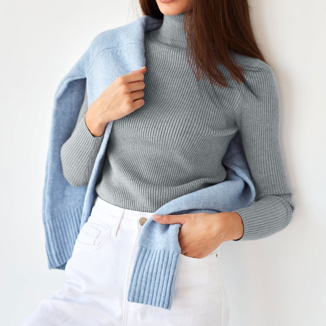 Vinnie | a Coste Turtleneck Knit Top