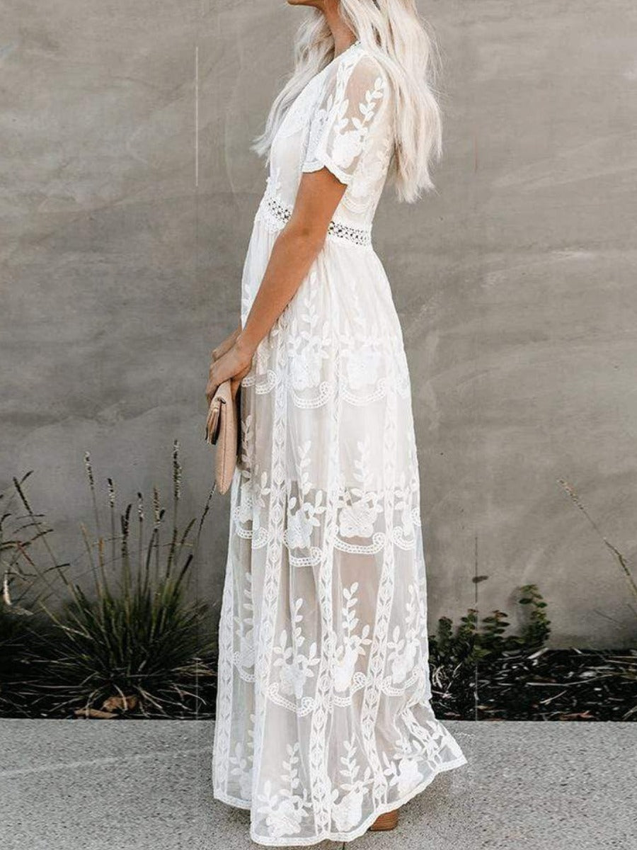 Fleur | Dress Boho Luminous & Naturale