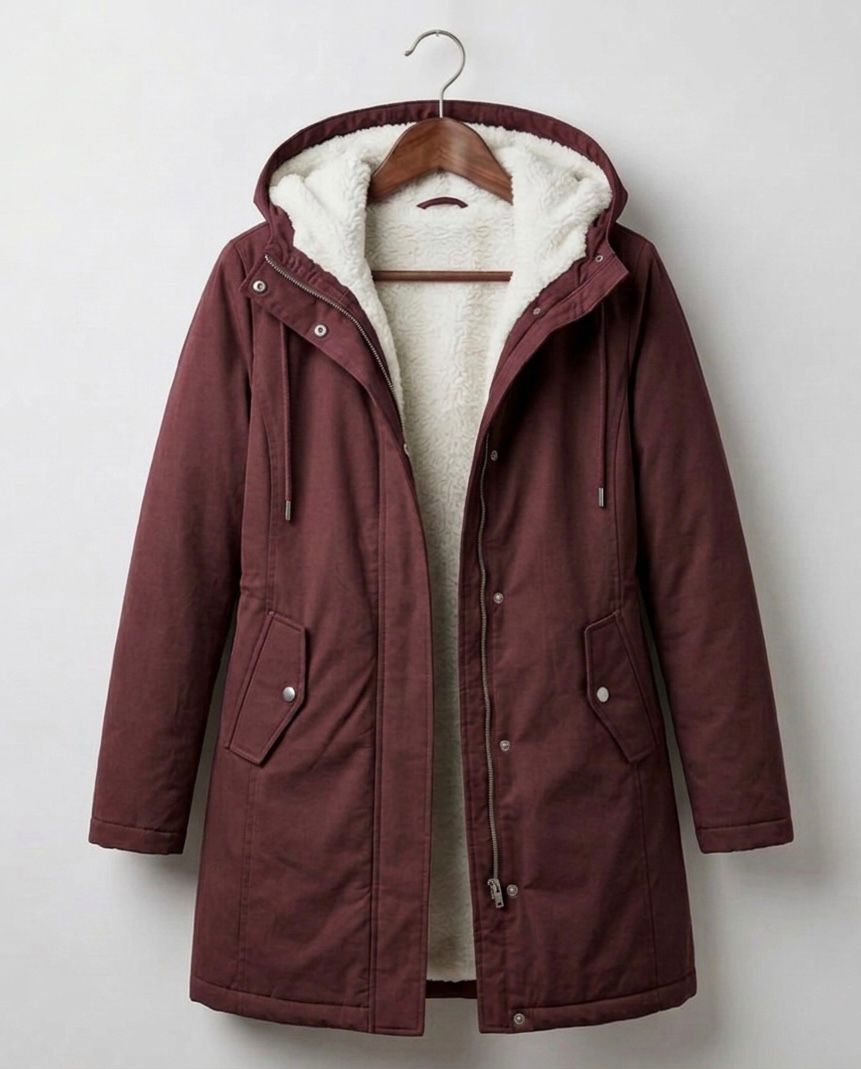 Ursula | Parka D'Hiver Doublée Polaire - Green